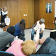 Nina Whitley (Eliza Coupe) in anger-management class, not managing her anger (Isabella Vosmikova/USA Network)